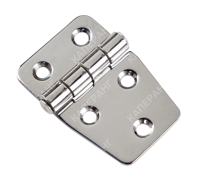 Петля 57х37х2 мм нержавеющая (52562)